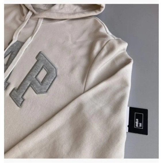 Худі Gap Logo Hoodie Unbleached White 546844321 M 546844321 фото 3 — інтернет-магазин Tapok