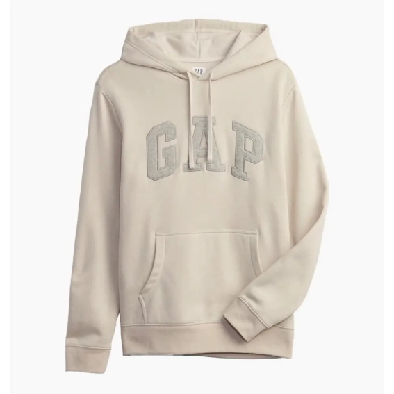 Худі Gap Logo Hoodie Unbleached White 546844321 M 546844321 фото 7 — інтернет-магазин Tapok