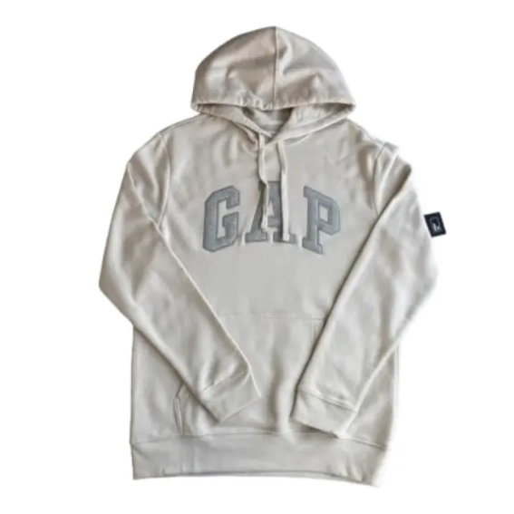 Худі Gap Logo Hoodie Unbleached White 546844321 M 546844321 фото 9 — інтернет-магазин Tapok