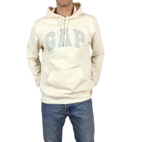 Худі Gap Logo Hoodie Unbleached White 546844321 M 546844321 фото 15 — інтернет-магазин Tapok