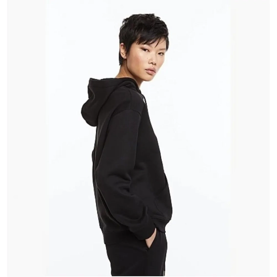Худые H&amp;M Hoodie Black 456163060 S 456163060 фото 2 — интернет-магазин Tapok