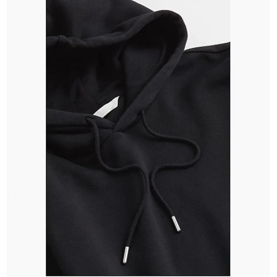 Худые H&amp;M Hoodie Black 456163060 S 456163060 фото 3 — интернет-магазин Tapok