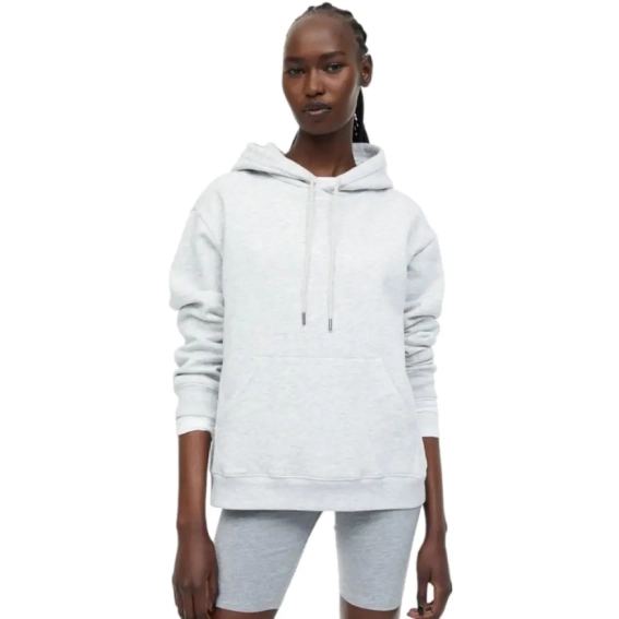 Худи H&amp;M Hoodie Grey 456163139 M 456163139 фото 1 — интернет-магазин Tapok