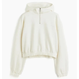 Худі H&M Zip-Top Sports Hoodie Beige 1105174002 L 1105174002