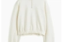 Худі H&M Zip-Top Sports Hoodie Beige 1105174002 L 1105174002 Фото 1