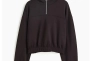 Худі H&M Zip-Top Sports Hoodie Black 1105174001 L 1105174001 Фото 1