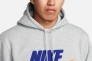 Худые Nike Club Fleece Pullover Hoodie Grey FN3104-063 L FN3104-063 Фото 5