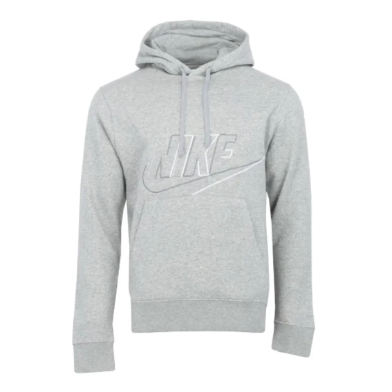 Худые Nike Hoodie Club Mcf Grey DX0541-063 L DX0541-063 фото 1 — интернет-магазин Tapok