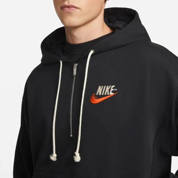 Худые Nike Mens French Terry Pullover Hoodie Black DM5279-045 M DM5279-045 фото 5 — интернет-магазин Tapok