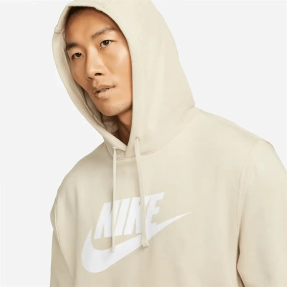 Худые Nike Nsw Club Hoodie Beige Bv2973-206 M BV2973-206 фото 2 — интернет-магазин Tapok