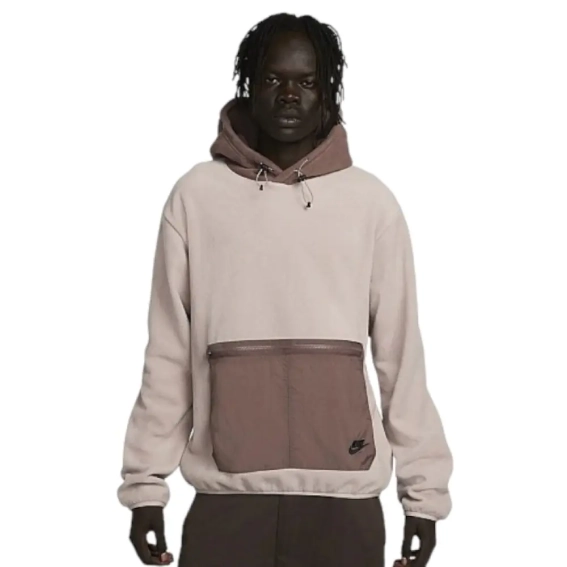 Худые Nike Sports Utility Fleece Hoodie Beige/Brown FD4338-272 S FD4338-272 фото 1 — интернет-магазин Tapok