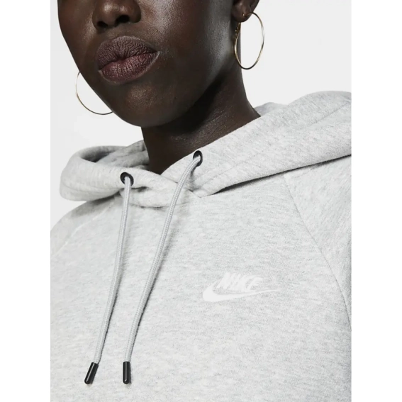 Худые Nike W Essential Fleece Hoodie Grey BV4124-063 L BV4124-063 фото 4 — интернет-магазин Tapok