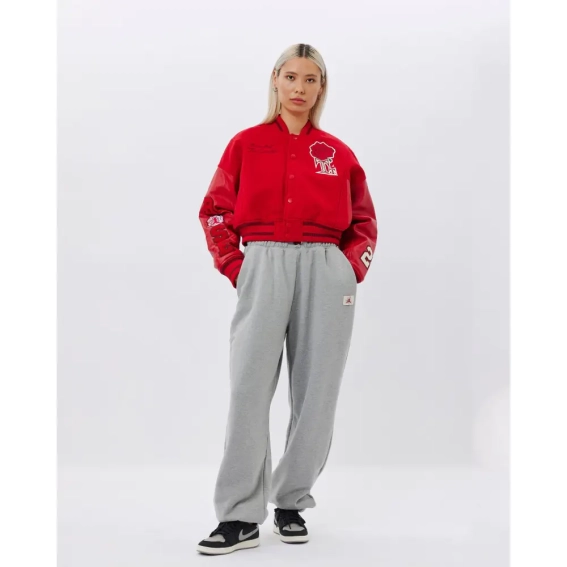 Штани Air Jordan X Teyana Taylor Fleece Pants Grey FB2624-063 M FB2624-063 фото 2 — інтернет-магазин Tapok