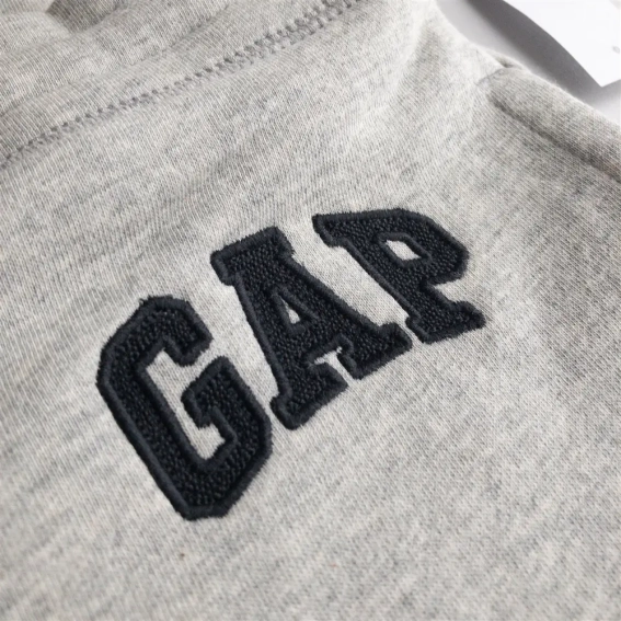 Брюки Gap Logo Fleece Joggers Light Heather Gray n 221236001-2 M 221236001-2 фото 9 — интернет-магазин Tapok