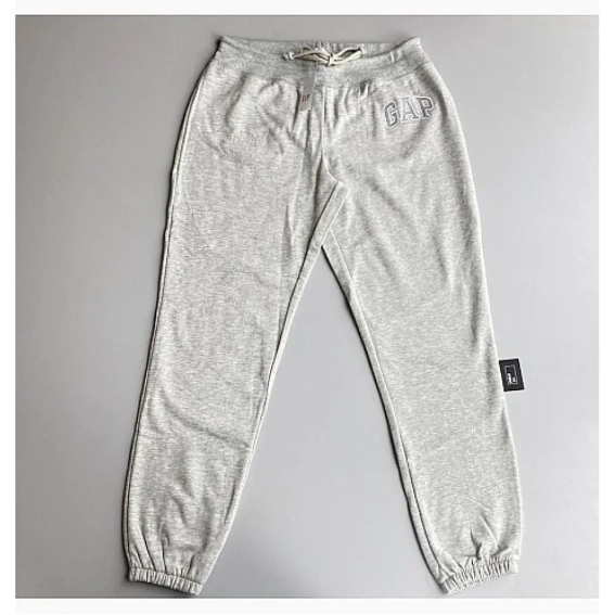Брюки Gap Logo Fleece Joggers Light Heather Grey 221318191 L 221318191 фото 4 — интернет-магазин Tapok