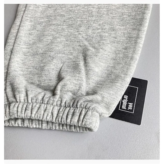 Брюки Gap Logo Fleece Joggers Light Heather Grey 221318191 L 221318191 фото 5 — интернет-магазин Tapok