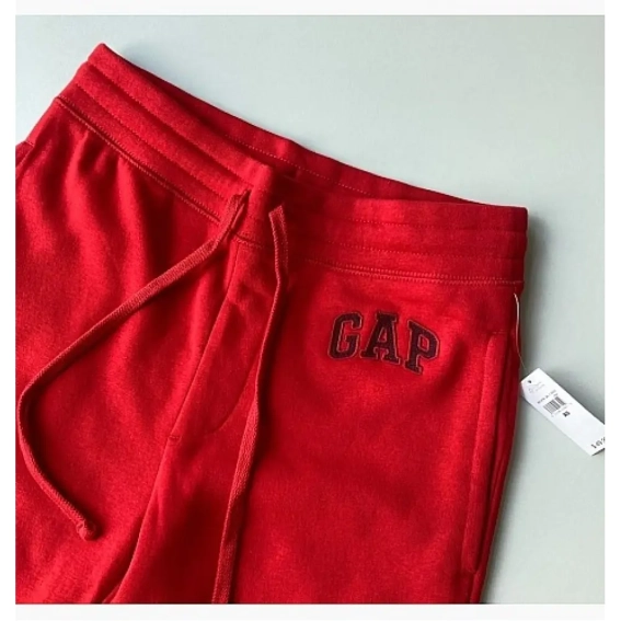 Штани Gap Logo Fleece Joggers Red  221236291 S 221236291 фото 3 — інтернет-магазин Tapok