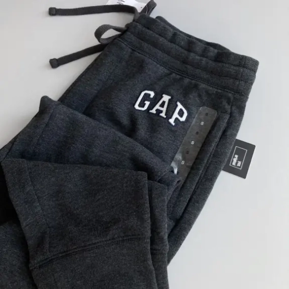Штани Gap Logo Fleece Pants Grey 221236011-2 L 221236011-2 фото 6 — інтернет-магазин Tapok