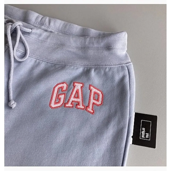 Брюки Gap Logo Joggers In Fleece jet stream blue 282908291 M 282908291 фото 2 — интернет-магазин Tapok