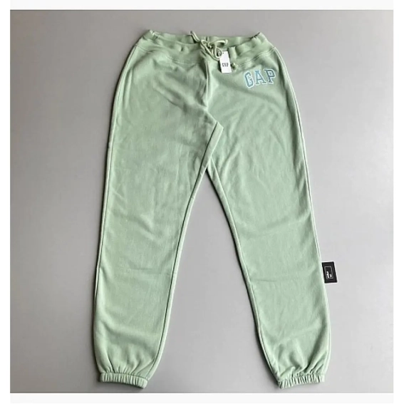 Штани Gap Logo Joggers In Fleece Smoke Green 282908381 L 282908381 фото 2 — інтернет-магазин Tapok