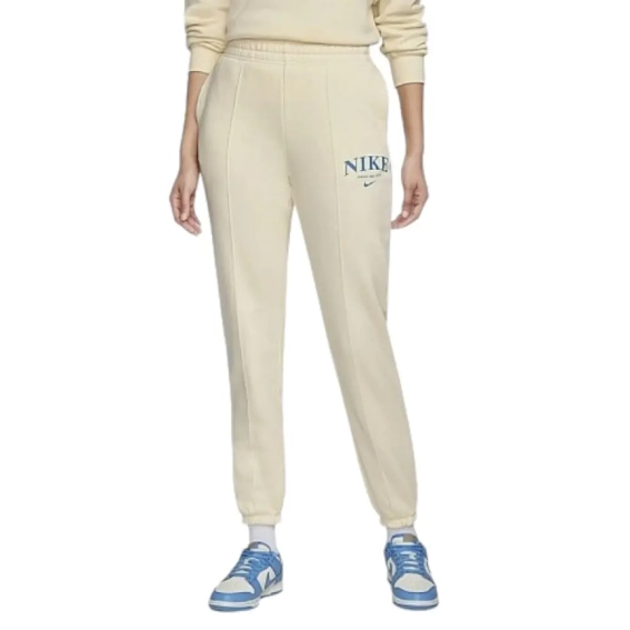 Брюки Nike Womens Fleece Pants Beige DQ5384-113 M DQ5384-113 фото 1 — интернет-магазин Tapok