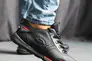 Чоловічі кросівки шкіряні весняно-осінні чорні Splinter Biom 9816 Фото 2