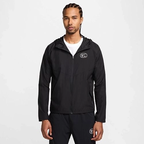 Мужская ветровка NIKE M NSW SW AIR RUN JKT HM0187-010 фото 1 — интернет-магазин Tapok