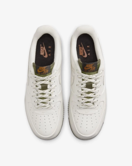 Кроссовки Nike Air Force 1&#39;07 LV8 &quot;Phantom / Cargo Khaki / Dark Russet&quot; FB8877-001 фото 5 — интернет-магазин Tapok