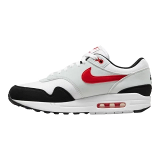 Кроссовки Nike Air Max 1 &quot;White / Pure Platinum / Black / University Red&quot; FD9082-101