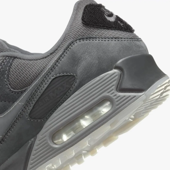 Кроссовки Nike Air Max 90 Anthracite / Light Smoke Grey / Black HM0956-001 фото 6 — интернет-магазин Tapok