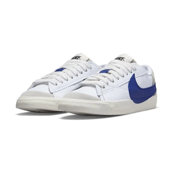 Кросівки Nike Blazer Low '77 Jumbo white blue DQ8768-100 фото 3 — інтернет-магазин Tapok