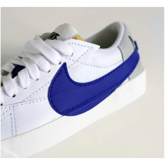 Кросівки Nike Blazer Low '77 Jumbo white blue DQ8768-100 фото 4 — інтернет-магазин Tapok