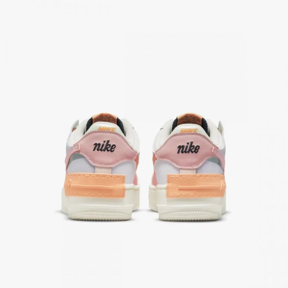Кроссовки Nike Wmns Air Force 1 Shadow &quot;Sail/Orange Chalk/Pink&quot; CI0919-111 фото 2 — интернет-магазин Tapok