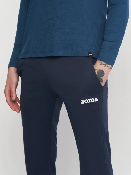 Спортивні штани Joma Team Basic Темно-синій фото 2 — інтернет-магазин Tapok