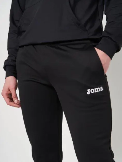 Спортивні штани Joma Team Basic Чорний фото 4 — інтернет-магазин Tapok