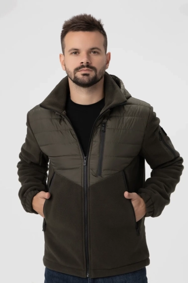 Куртка мужская Riccardo F-1 Оливковый фото 2 — интернет-магазин Tapok