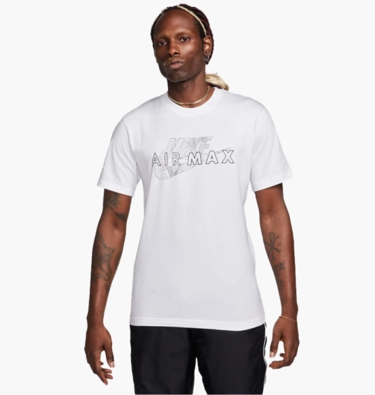 Мужская футболка NIKE M NSW AIR MAX SS TEE FV5593-100 фото 1 — интернет-магазин Tapok