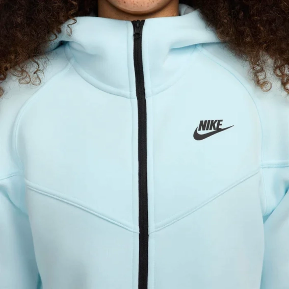 Толстовка Nike W NSW TCH FLC WR FZ HDY FB8338-474 фото 5 — интернет-магазин Tapok