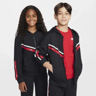 Дитяча кофта NIKE K NSW CLUB+ POLY FZ HOODIE FZ4906-010