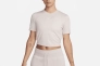 Жіноча футболка NIKE W NSW ESSNTL SLM CRP FB2873-019 Фото 1