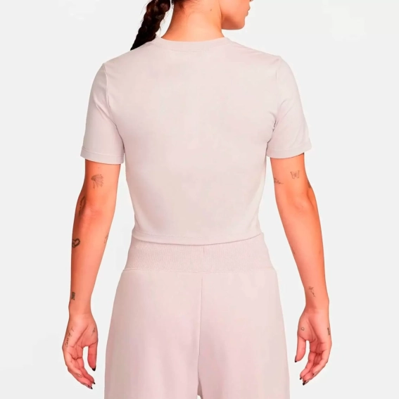 Жіноча футболка NIKE W NSW ESSNTL SLM CRP FB2873-019 фото 2 — інтернет-магазин Tapok
