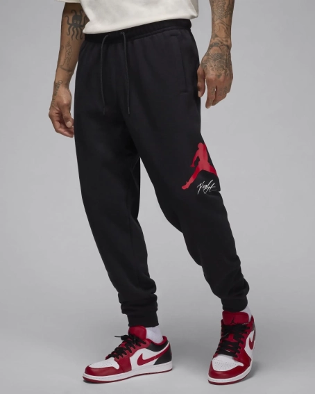 Брюки JORDAN MJ ESS FLC BASELINE PANT FD7345-013 фото 1 — интернет-магазин Tapok