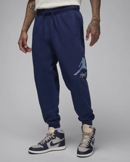 Брюки JORDAN MJ ESS FLC BASELINE PANT FD7345-410 фото 1 — интернет-магазин Tapok