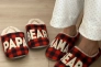 Хатні тапочки PAPA BEAR 590864 Червоні 40-41 42-43 44-45 Фото 2