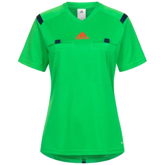 Футболка для судьи Adidas Referee (зеленая) G77227 G77227 фото 1 — интернет-магазин Tapok