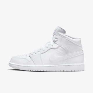 Кросівки Nike Air Jordan 1 Mid White 554724-136