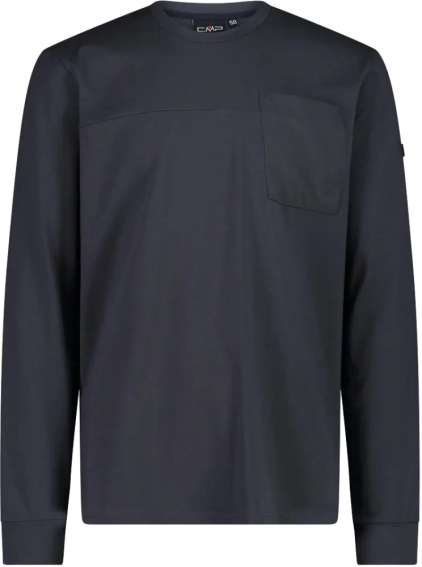 Футболка длинная. рукав CMP T-SHIRT STRETCH JERSEY 34F0627-U423 фото 1 — интернет-магазин Tapok