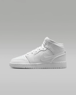Кроссовки женские Jordan 1 Mid (Gs) (554725-136)