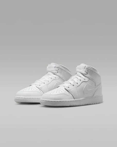 Кросівки жіночі Jordan 1 Mid (Gs) (554725-136) фото 5 — інтернет-магазин Tapok