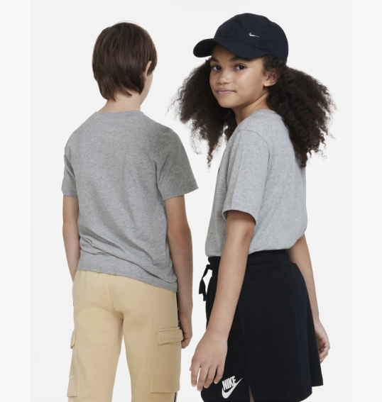 Подростковая футболка NIKE U NSW TEE CORE BRANDMARK 4 DX9525-063 фото 2 — интернет-магазин Tapok